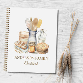 Keuken Bakgerei Familie Recepten Kookboek Notitieboek