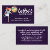 Keuken bakken fairy cake koekje cupcake bedrijf visitekaartje (Voorkant / Achterkant)