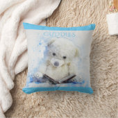 'Keuken' beer gooit kussen. Kussen (Deken)