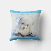 'Keuken' beer gooit kussen. Kussen (Achterkant)