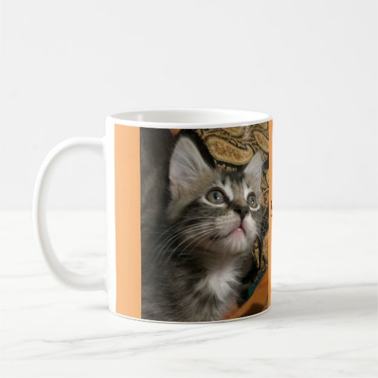 Keuken: "Blijf op de hoogte!" Mok (Links)