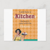 keuken briefkaart (Voorkant)