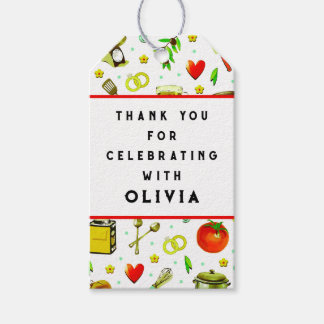 Keuken Bruidsmeisje Borrel Dankjewel Cadeaulabel