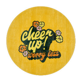 KEUKEN CHEER UP WORRY LESS SNIJPLANK