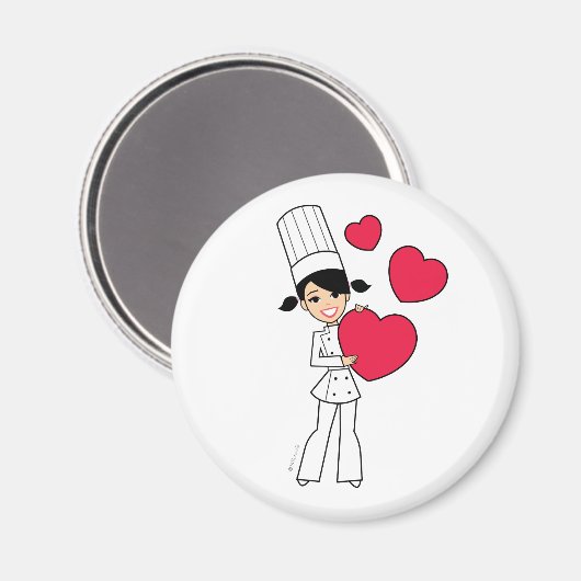 Keuken Chef Magneet (Voorkant / Achterkant)