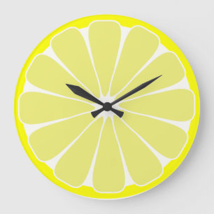Keuken Citroen Fruit Wandklok Cadeau