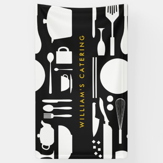 Keuken Collage Catering Banner (Verticaal)