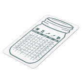 Keuken conversie grafiek flexibele magneet (Linkerzijde)