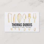 Keuken Culinair gereedschap Visitekaartje (Voorkant)