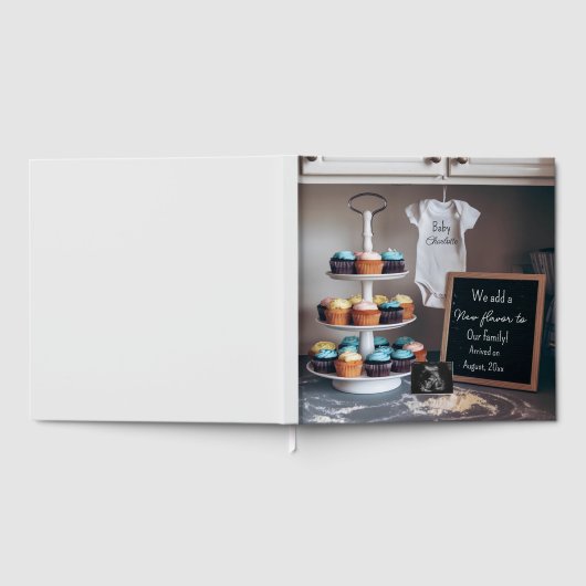  keuken Cupcake baby fotoboek keepsake Gastenboek (Volledig)