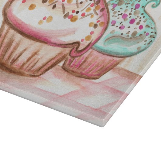 Keuken Cupcake Gift Snijplank (Hoek)