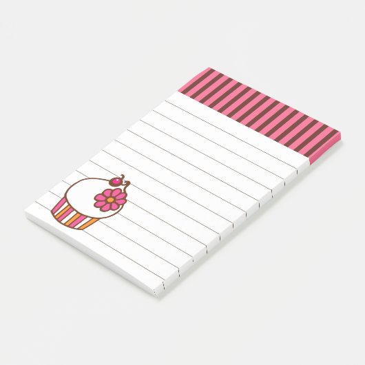 Keuken Cupcake Post Het Noten Gift Post-it® Notes (Schuin)