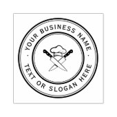 KEUKEN Custom Business Logo Groot Rubberstempel (Afrduk)