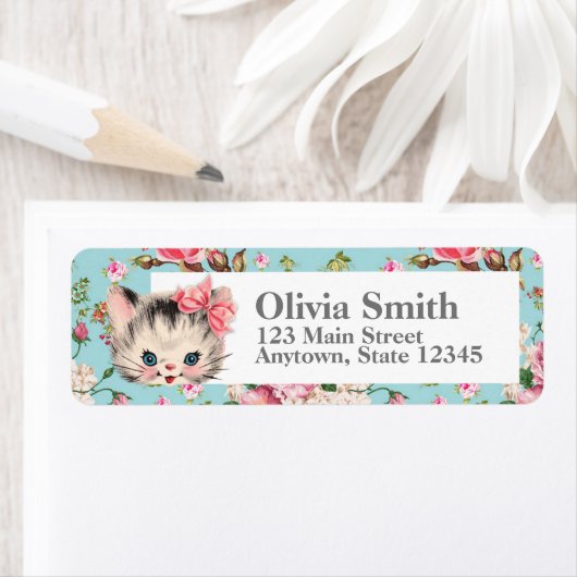 Keuken de Etiketten van het Adres van de Terugkeer (Insitu)