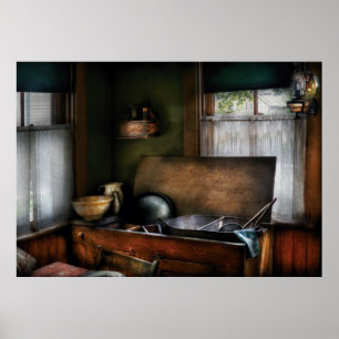 Keuken - De keukengoot Poster