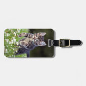 Keuken die door klaver lopen bagagelabel (Voorkant horizontaal)