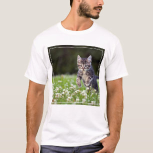 Keuken die door klaver lopen t-shirt