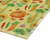 Keuken die zijn gesust met een pluizenpatroon snijplank (Hoek)