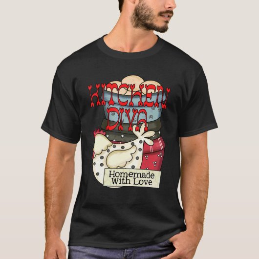 Keuken Diva Hen T-shirt (Voorkant)