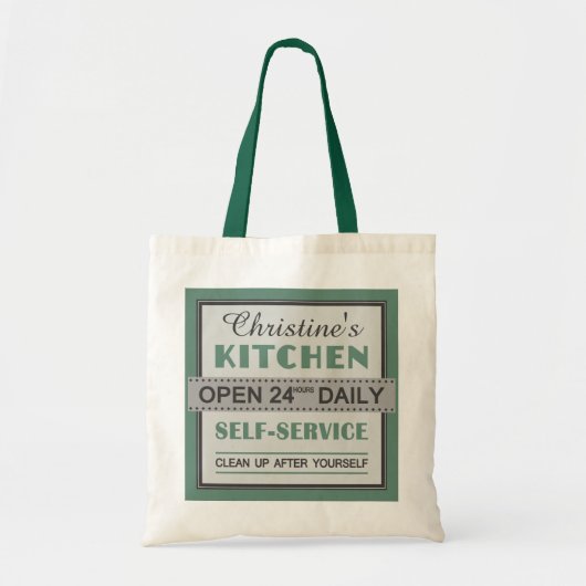 Keuken - douanenaam - canvas tassen (Voorkant)
