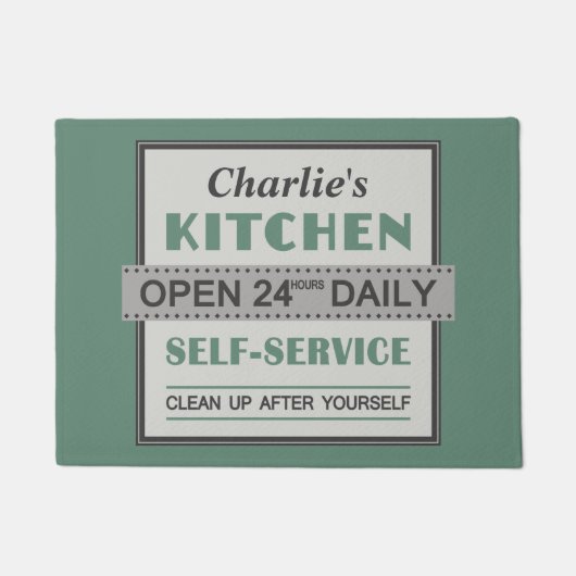 Keuken - douanenaam - deurmatten (Voorkant)