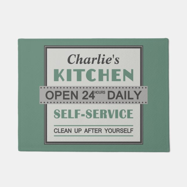 Keuken - douanenaam - deurmatten (Voorkant)