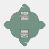 Keuken - douanenaam - gunstdozen bedankdoosjes (Uitgevouwen)