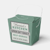 Keuken - douanenaam - gunstdozen bedankdoosjes (Voorkant Zijde)