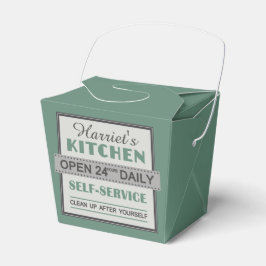 Keuken - douanenaam - gunstdozen bedankdoosjes