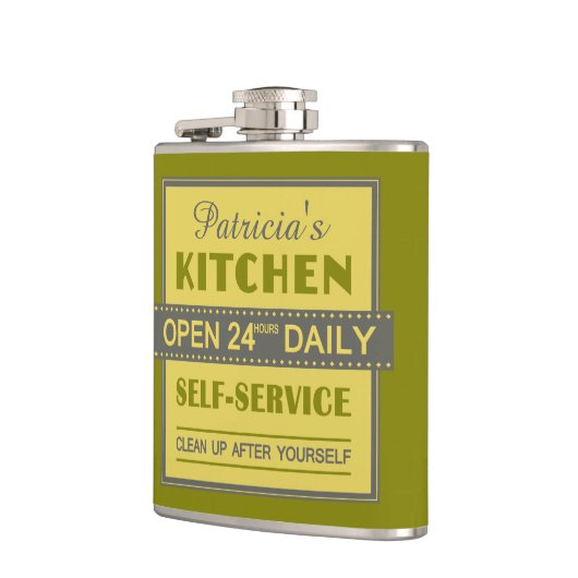 Keuken - douanenaam - kolf heupfles (Links)