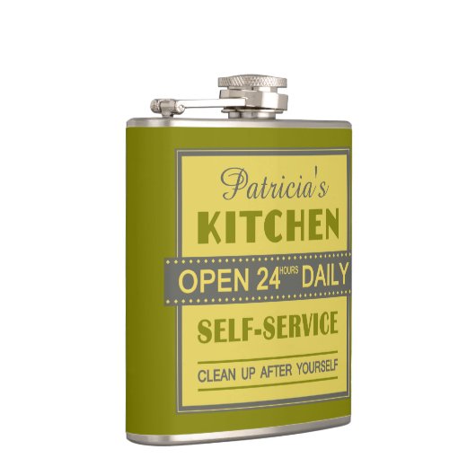 Keuken - douanenaam - kolf heupfles (Rechts)