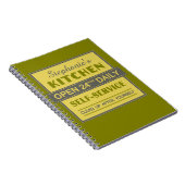 Keuken - douanenaam - notitieboek (Rechterzijde)
