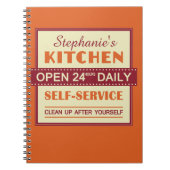 Keuken - douanenaam - notitieboek (Voorkant)
