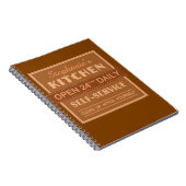 Keuken - douanenaam - notitieboek (Rechterzijde)
