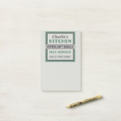Keuken - douanenaam - Post-it nota's Post-it® Notes (Op bureau)