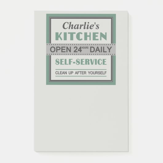 Keuken - douanenaam - Post-it nota's Post-it® Notes (Voorkant)