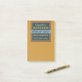 Keuken - douanenaam - Post-it nota's Post-it® Notes (Op bureau)
