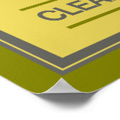 Keuken - douanenaam - poster (Hoek)