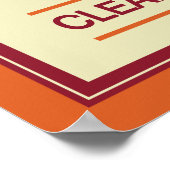 Keuken - douanenaam - poster (Hoek)