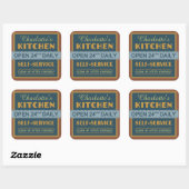 Keuken - douanenaam - stickers (Vel)