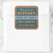 Keuken - douanenaam - stickers (Tas)