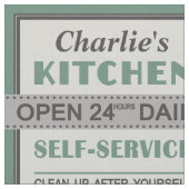 Keuken - douanenaam - stof (Close Up)