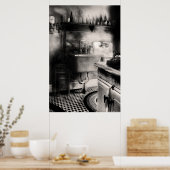 Keuken - Een oude keuken Poster (Keuken)