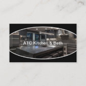 Keuken- en badbouwdiensten visitekaartje (Voorkant)