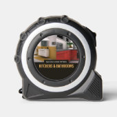 Keuken- en badkamerontwerp, keuken- en badkamer rolmaat (Voorkant)