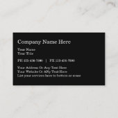 Keuken- en badkeuken-Visitekaartjes Visitekaartje (Achterkant)