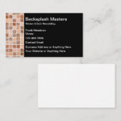 Keuken- en badverwijdering visitekaartje (Voorkant / Achterkant)