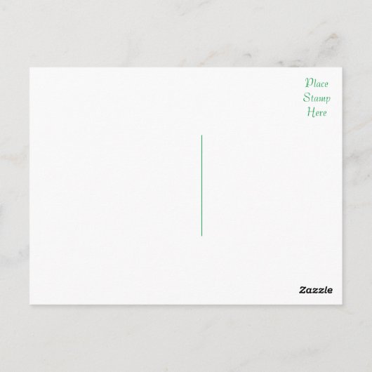 Keuken- en goudkoorts Puppy Dog Blank Briefkaart (Achterkant)