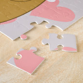 Keuken en harten legpuzzel (Zijkant)