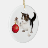 Keuken en kerstbal keramisch ornament (Rechts)